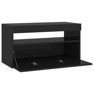 TV-Schrank 3008756_3 Schwarz - Tiefe: 75 cm