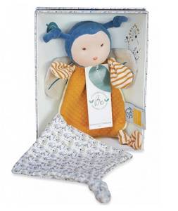 Doudou Cie POLLEN L'ABEILLE Beige - Kunstfell - 16 x 7 x 21 cm