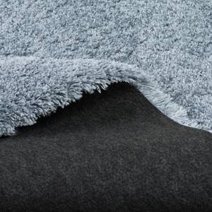 Luxus Hochflor Shaggy Teppich Dream Rund Blau - 160 x 160 cm