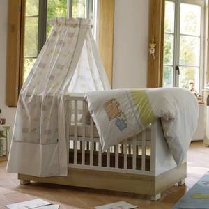 Lit pour bébé Esprit Natural Harmony Blanc / Frêne du midi