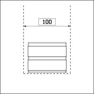 Innenschubkästen Express (mit 2 Schubladen) - 50 cm