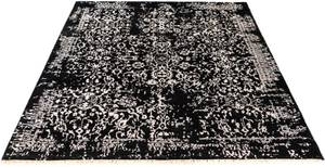 Teppich Art InspiRed IV Schwarz - Textil - 153 x 1 x 206 cm