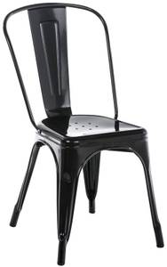 Chaise de salle à manger Benedikt Noir