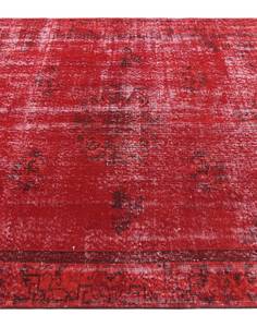 Teppich Ultra Vintage CCXLIII Rot - Textil - 160 x 1 x 236 cm