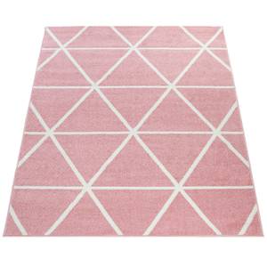 Kurzflorteppich Stella 401 Pink - 70 x 140 cm