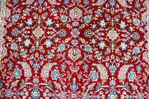 Kerman - 404x290cm Rot - Naturfaser - 290 x 1 x 404 cm