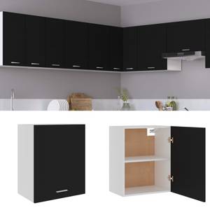 Armoire suspendue 3016496-5 Noir - Largeur : 50 cm