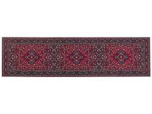 Teppich VADKADAM Schwarz - Rot - Weiß - 300 x 80 x 80 cm