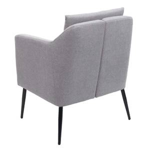 Fauteuil de salon H93a Gris - Textile - 70 x 92 x 70 cm