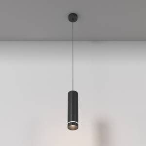 Suspension Luminaire Orlo 8 Noir - Métal - 8 x 30 x 8 cm