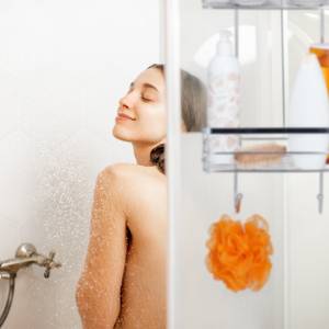 Etagère de bain / douche à suspendre, naturel, Wellness – Meubles –  Dispatche.com