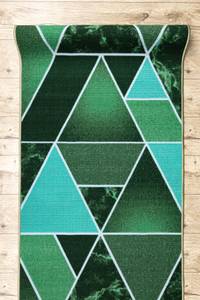 Triangles de Couloir Vert - Matière plastique - Textile - 100 x 1 x 720 cm