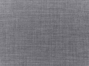 Lit double PARIS Gris - Argenté - Largeur : 195 cm - Textile - Non revêtu