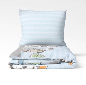 Bettwäsche Sweet dreams Blau - Textil - 100 x 135 x 1 cm