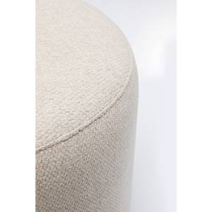 Tabouret Cherry II Beige - Textile - 37 x 44 x 37 cm