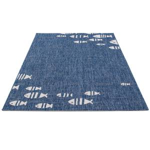 Tapis intérieur extérieur BLUE FISH 200 x 280 cm