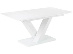 Table de salle à manger SALTUM Blanc - Bois manufacturé - 90 x 78 x 160 cm