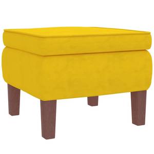 Chaise à bascule avec tabouret 3015093-2 Jaune