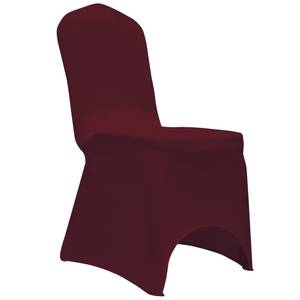 Housse de chaise(lot de 12) 299451-3 Rouge bourgogne