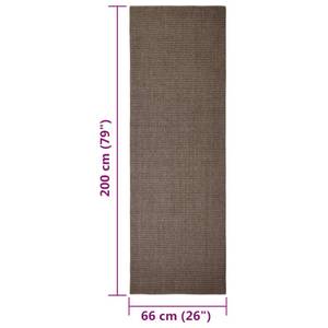 Tapis en sisal 3032244-2 66 x 200 cm