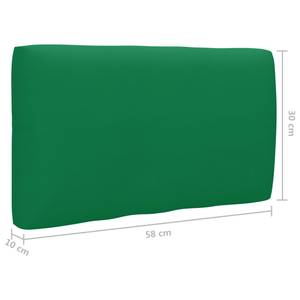 Canapé d'angle palette 3016504-5 Noir - Vert