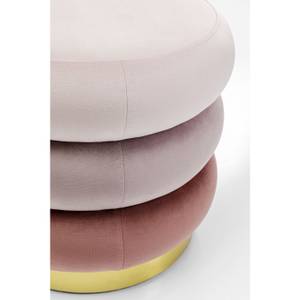 Tabouret Sandwich Rose foncé