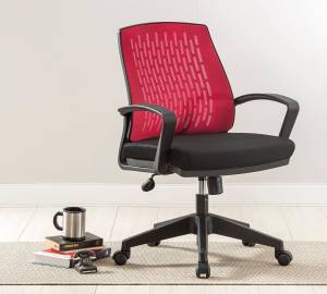 Chaise de bureau Comfort Rouge