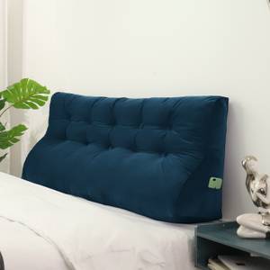 Oreiller cunéiforme ergonomique Bleu - Largeur : 160 cm