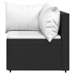 Ecksofa 3029629-4 (2er Set) Schwarz - Weiß