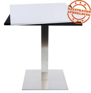 Tischplatte SPANO Schwarz - 70 x 70 cm