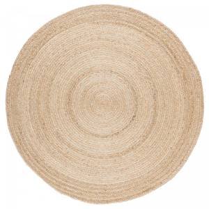 Tapis jute EMBOW Beige - Fibres naturelles - 120 x 5 x 120 cm