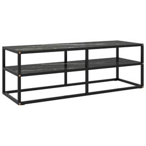 TV-Schrank D382 Marmor Schwarz Dekor