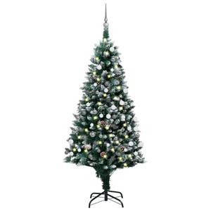 Künstlicher Weihnachtsbaum 3009440-3 Grau - Grün - Weiß - 93 x 150 x 93 cm