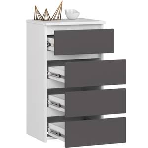 Commode CL4 Graphite - Gris - Blanc