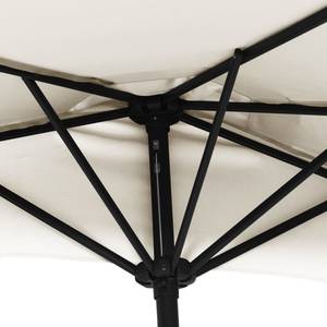 Parasol de balcon 3005106 Blanc crème - 144 x 222 x 270 cm