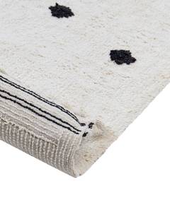 Tapis enfant LAZA Blanc crème - Blanc