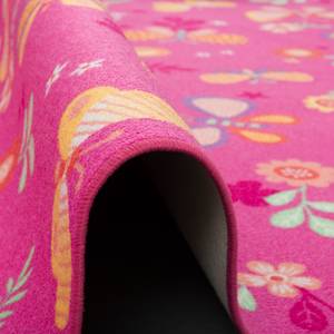 Kinder Spiel Teppich Schmetterling Pink - 160 x 200 cm