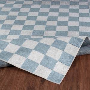 Kurzflorteppich CLEVELAND Blau - Textil - 160 x 1 x 213 cm