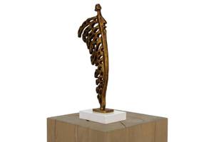 Skulptur Militant Feather Kunststein - Kunststoff - 39 x 13 x 9 cm