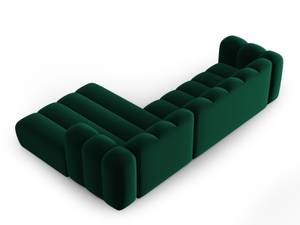 modulares Ecksofa LUPINE 4 Sitzplätze Dunkelgrün