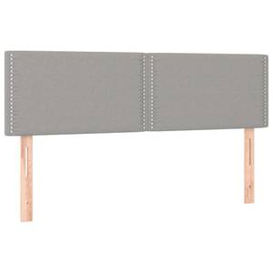 Boxspringbett 3017287-7 Hellgrau - 144 x 193 cm