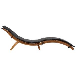 Chaise longue Noir