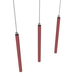 Suspension Stelo X3 Rouge - 70 x 40 x 70 cm