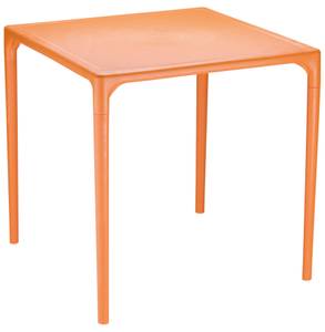 Esstisch KUIK Orange - Kunststoff - 72 x 73 x 72 cm