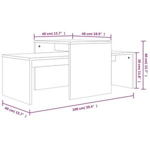 Couchtisch 3002583 Raucheiche Dekor