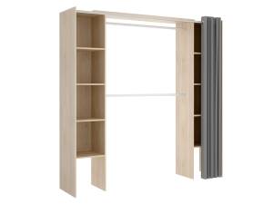 Offener Kleiderschrank DORIAN Beige