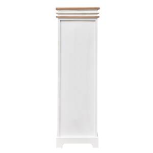 Vitrine sur pied Lavanda Blanc - Bois massif - 27 x 102 x 32 cm