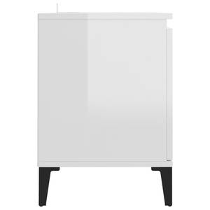 Meuble tv 3009523 Blanc crème brillant