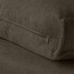 NAPI II Sofa 3 Sitzer Dunkelbraun - Breite: 228 cm