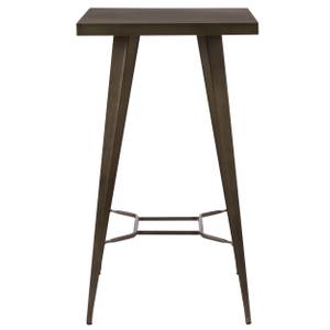 Tables & Bureau Indus Gris - Métal - 60 x 105 x 60 cm